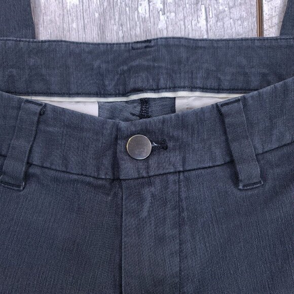 Lululemon Mens Commission Slim Pant Size 30x30 Gray Oxford On The Move Preppy - Picture 6 of 9